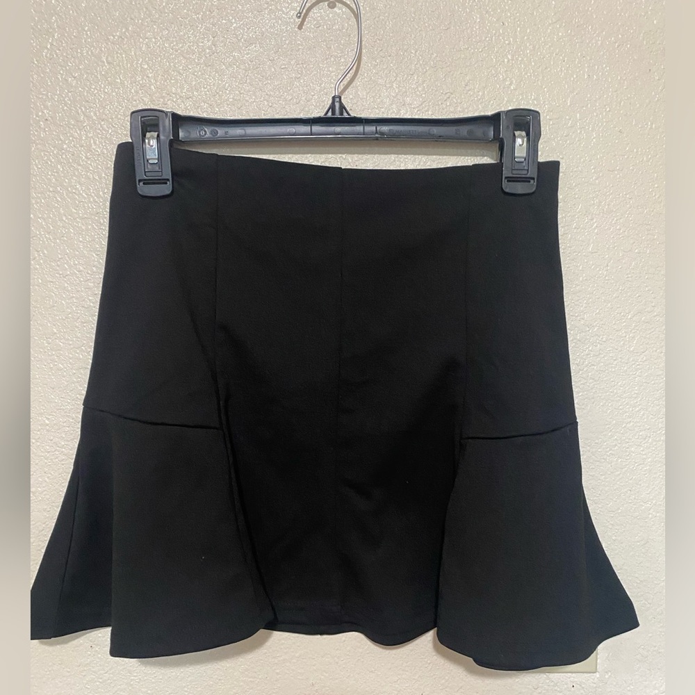 Ambiance Black Mini Skirt